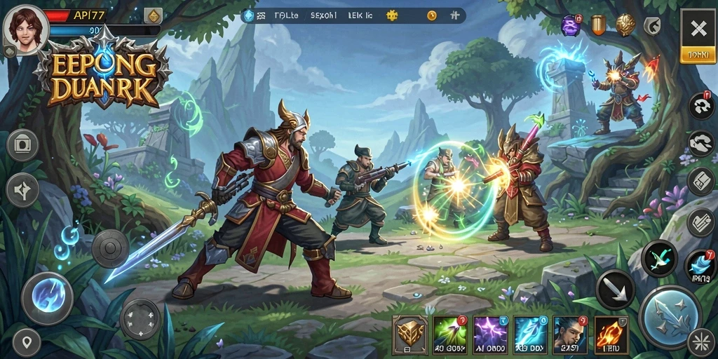 Tangkap aksi epik dalam game RPG yang mendorong batas petualangan.