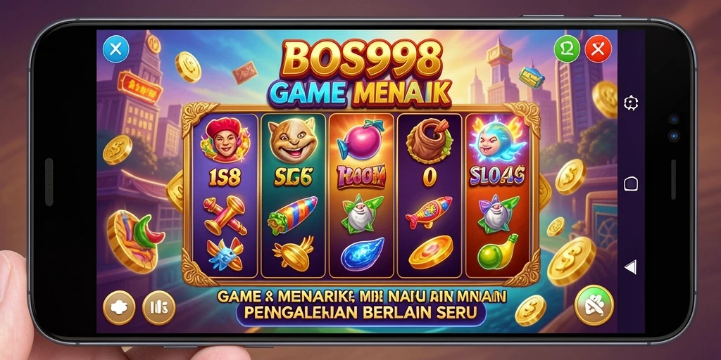 Tampilan gameplay menarik dari BOS898 dengan slot penuh warna.