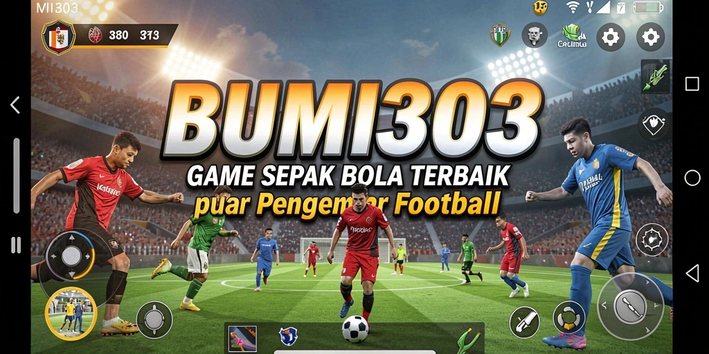 Screenshot gameplay BUMI303 yang menampilkan aksi seru di lapangan.