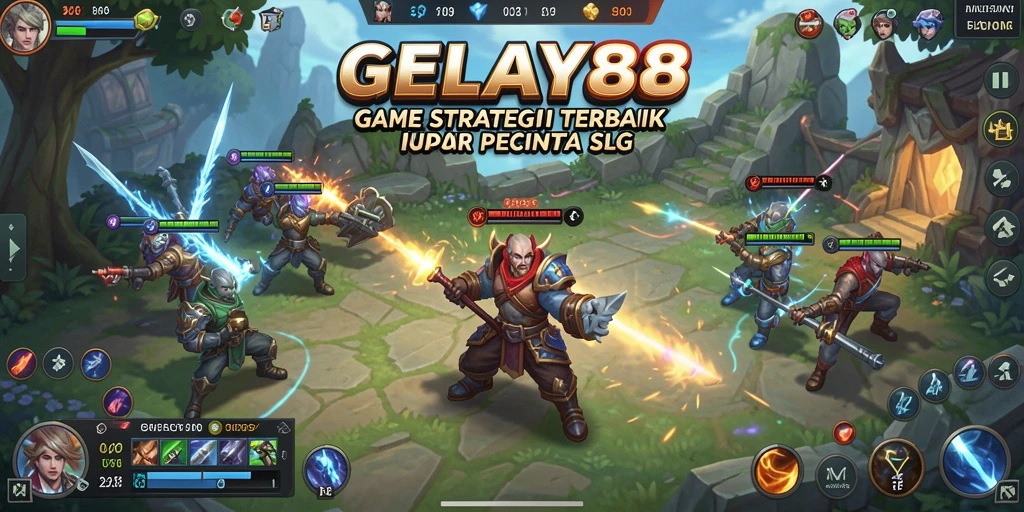Tampilan gameplay menarik dan menantang dari GELAY88.