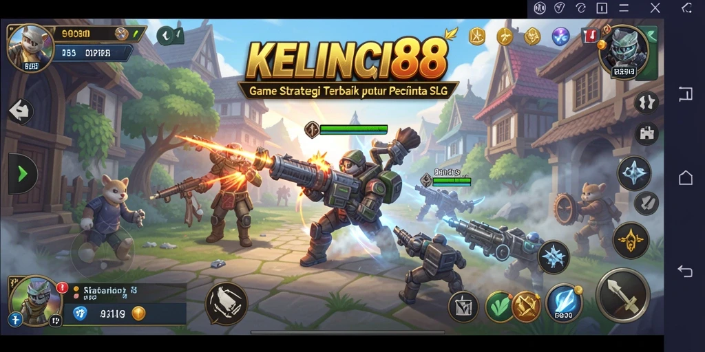 Tampilan gameplay yang menarik dan penuh strategi di KELINCI88.