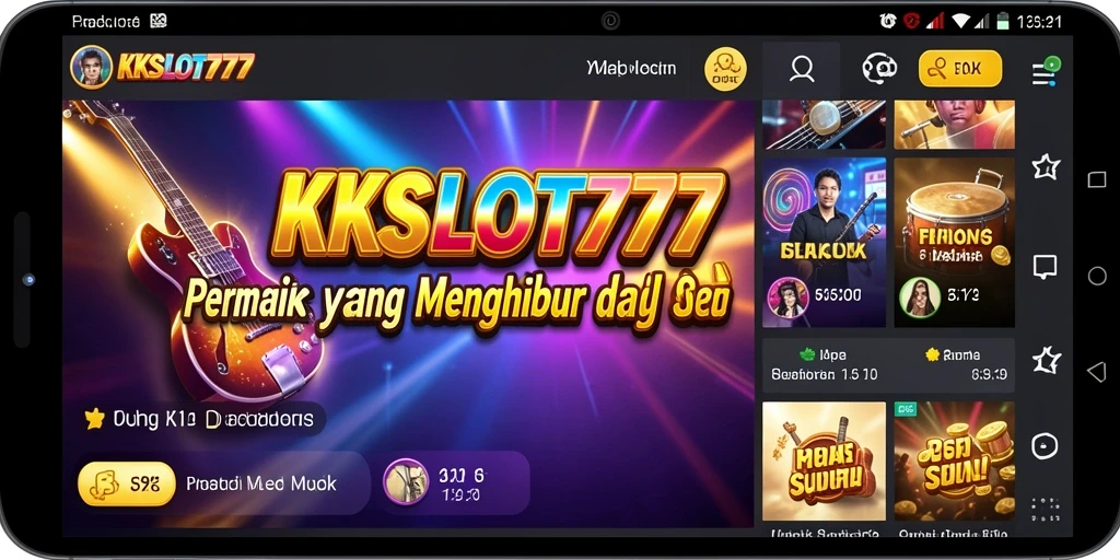 Tampilan gameplay KKSLOT777 yang dinamis dan menghibur.