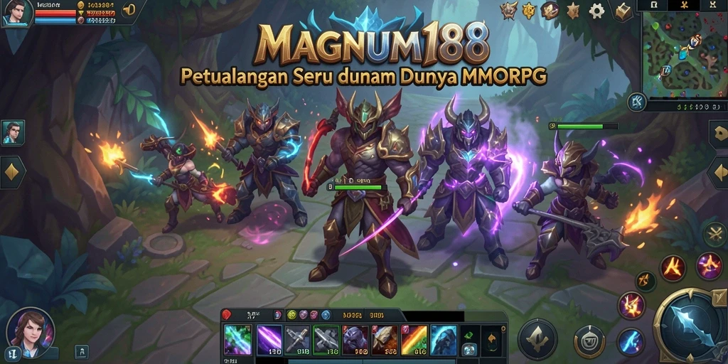 Gameplay seru MAGNUM188 dalam dunia MMORPG yang menanti petualangan.