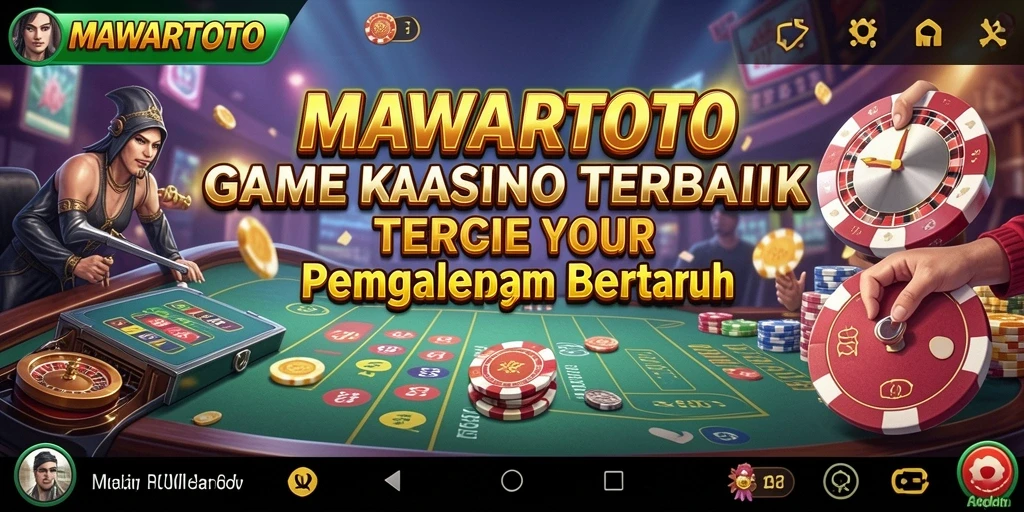 Screenshot gameplay MAWARTOTO menampilkan berbagai jenis permainan Kasino yang menarik.