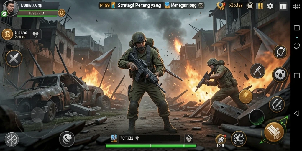 Tangkap momen seru gameplay strategi di PT89.