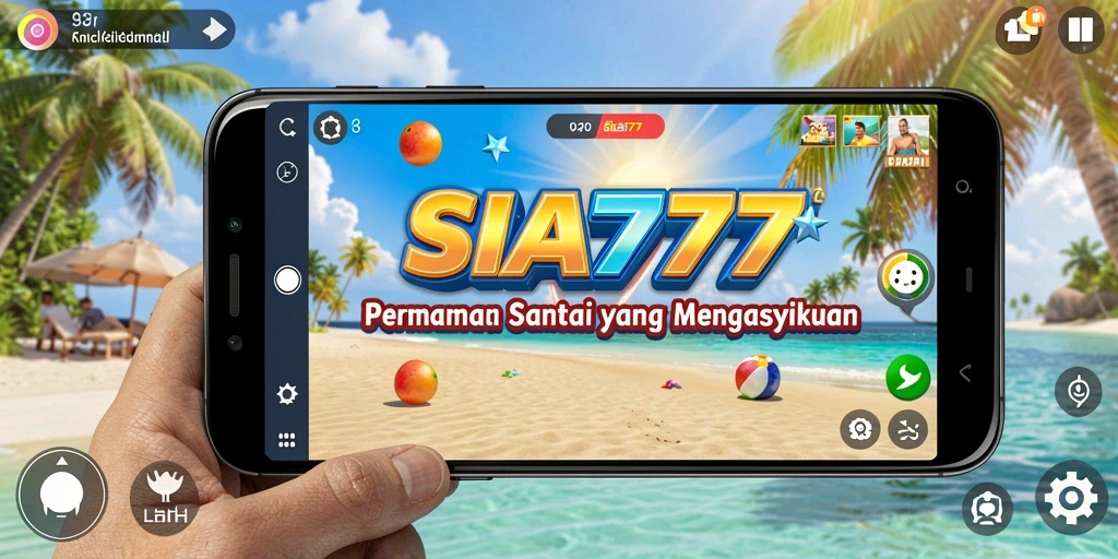 Tampilan gameplay SIA777 yang seru dan penuh warna.