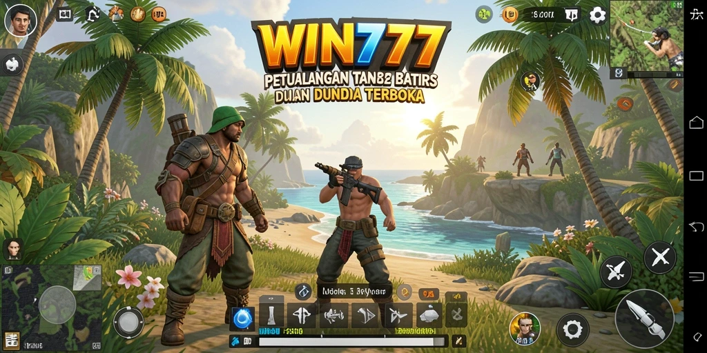 Tampilan menakjubkan gameplay Open World WIN777.